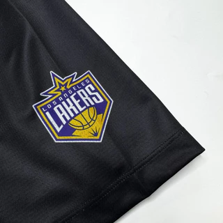 เสื้อยืด เสื้อแขนสั้น Shooting Shirt LAKERS BLACK [ มีไซส์ใหญ่ ]