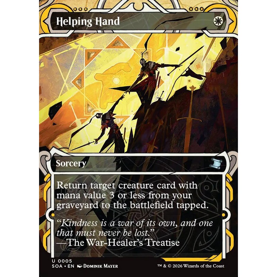 [Secrets of Strixhaven Mystical Archive] - [SOA] - (U) - [Helping Hand] - [2026]