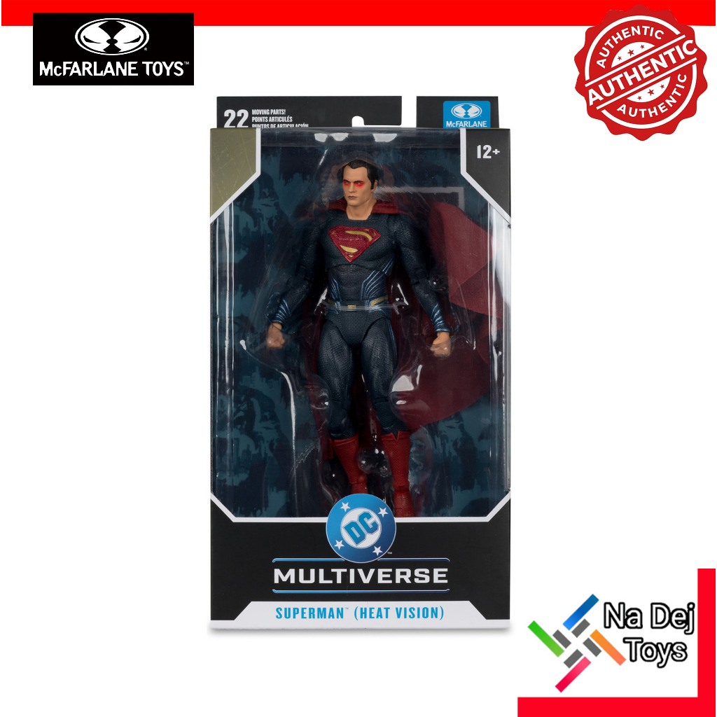 Superman (Heat Vision) DC Multiverse McFarlane Toys 7" Figure ซูเปอร์แมน (ลำแสง) ดีซีมัลติเวิร์ส 7 นิ้ว ฟิกเกอร์