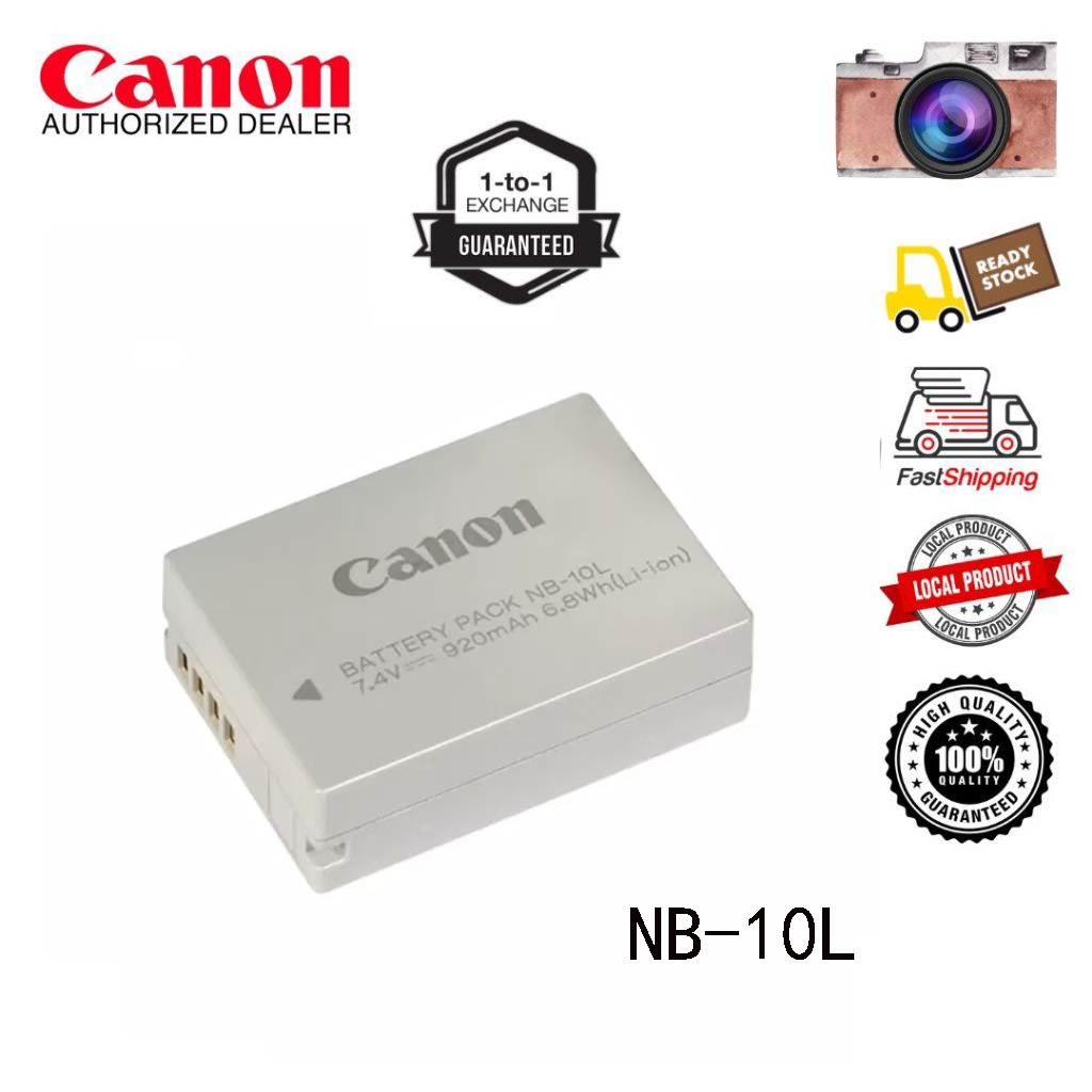 Canon NB-10L Camera Battery SX40HS/50HS/60HS/G1X/G15/G16 (920mAh) （no box）