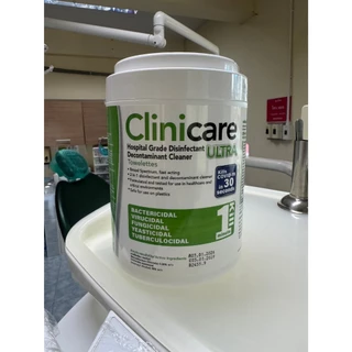แผ่นเช็ดทำความสะอาดอเนกประสงค์ ทิชูเปียก Clinicare