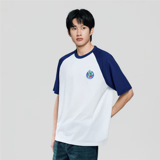 GIORDANO เสื้อยืดผู้ชาย Men's Short-Sleeve T-Shirt (Mario) 01096357