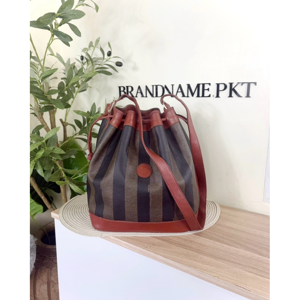 Fendi bucket bag แท้💯