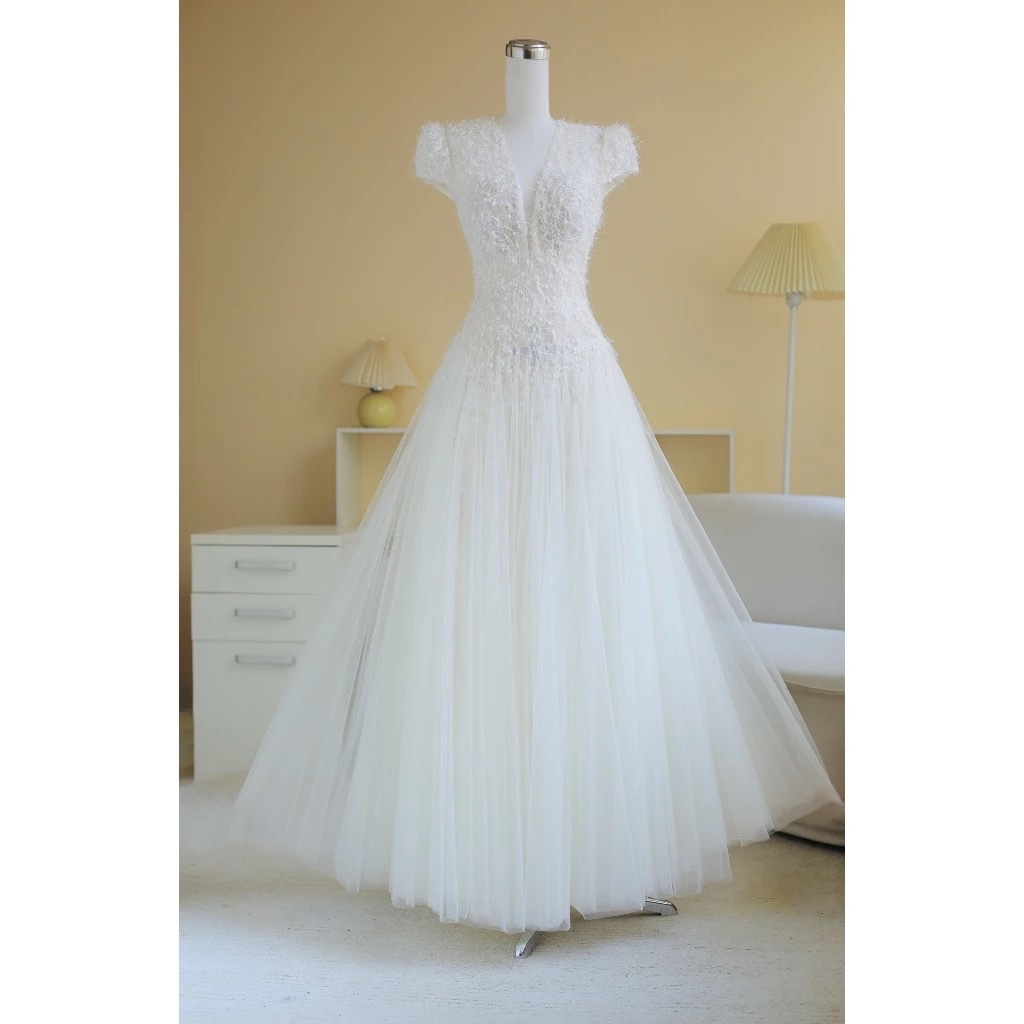 🎀Sovintage :CHARLOTTE DRESS 🎀 (สินค้าพรีออเดอร์10-15วัน)