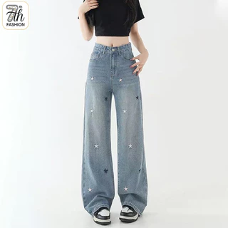 S-5XL กางเกงยีนส์เอวสูงสำหรับผู้หญิง ทรงสวย ใส่สบาย ใส่คู่กับอะไรก็ได้ เข้ากับทุกสไตล์ | ยีนส์สาวออฟฟิศ/สายเที่ยว
