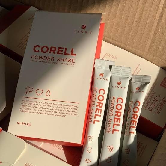 LINNE Corell Powder shake คลอโรฟิลล์สารสกัดสูตรพรีเมี่ยม [เฉพาะกล่องขาว แบบ 5 ซองย่อย ] ราคา ถูกที่สุด ดีลบีเคเค แกลเลอรีภาพที่ 9