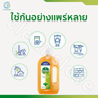 เดทตอล อเนกประสงค์ ไฮยีนมัลติ-ยูส น้ำยาฆ่าเชื้อโรค ฆ่าเชื้อไวรัส 99.9% 750ML