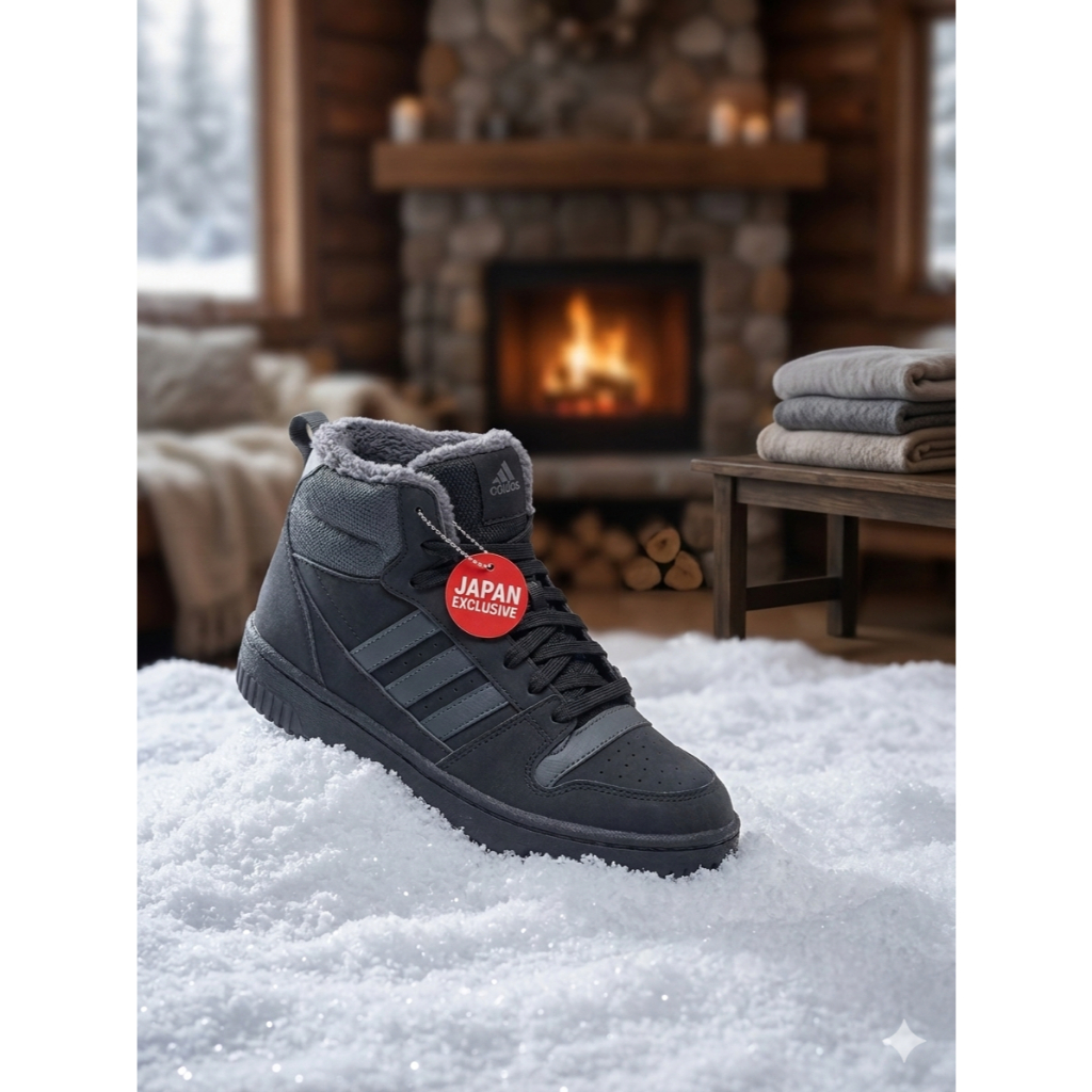[JAPAN EXCLUSIVE] adidas Premium Sneakers (Black)