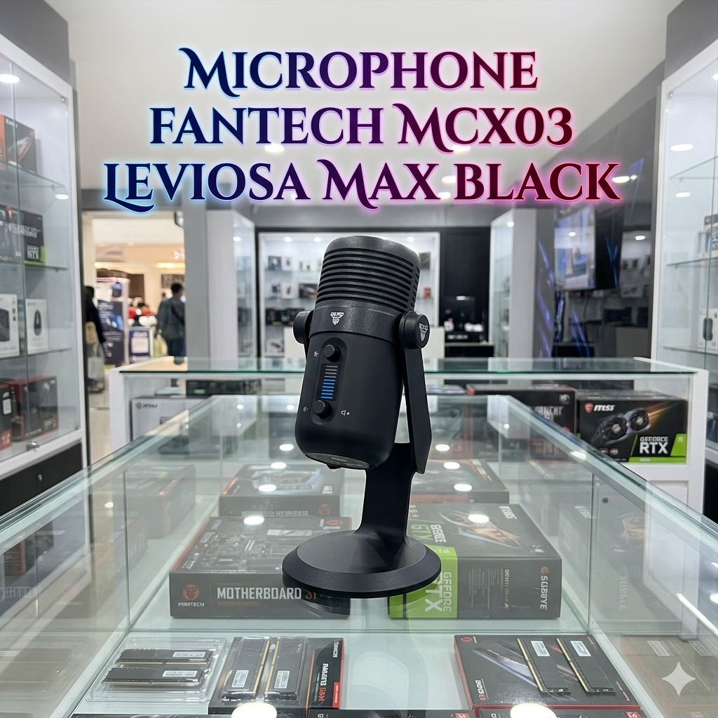 MICROPHONE FANTECH MCX03 LEVIOSA MAX BLACK สินค้าของใหม่