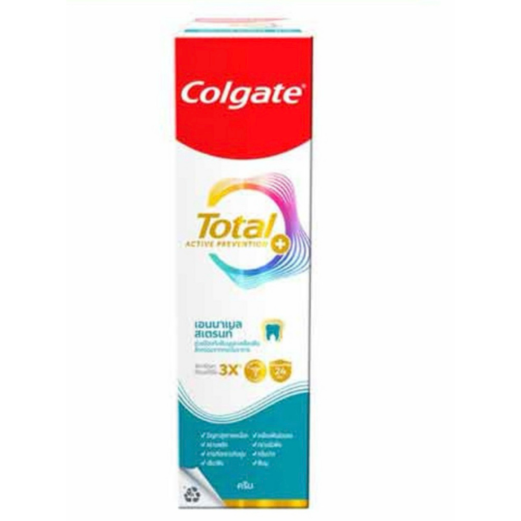 หมดอายุปี 29👍ใหม่🦷Colgate Total Enamel Strength 80 กรัม