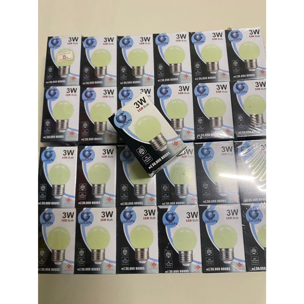 iwachi 3W หลอดไฟ LED