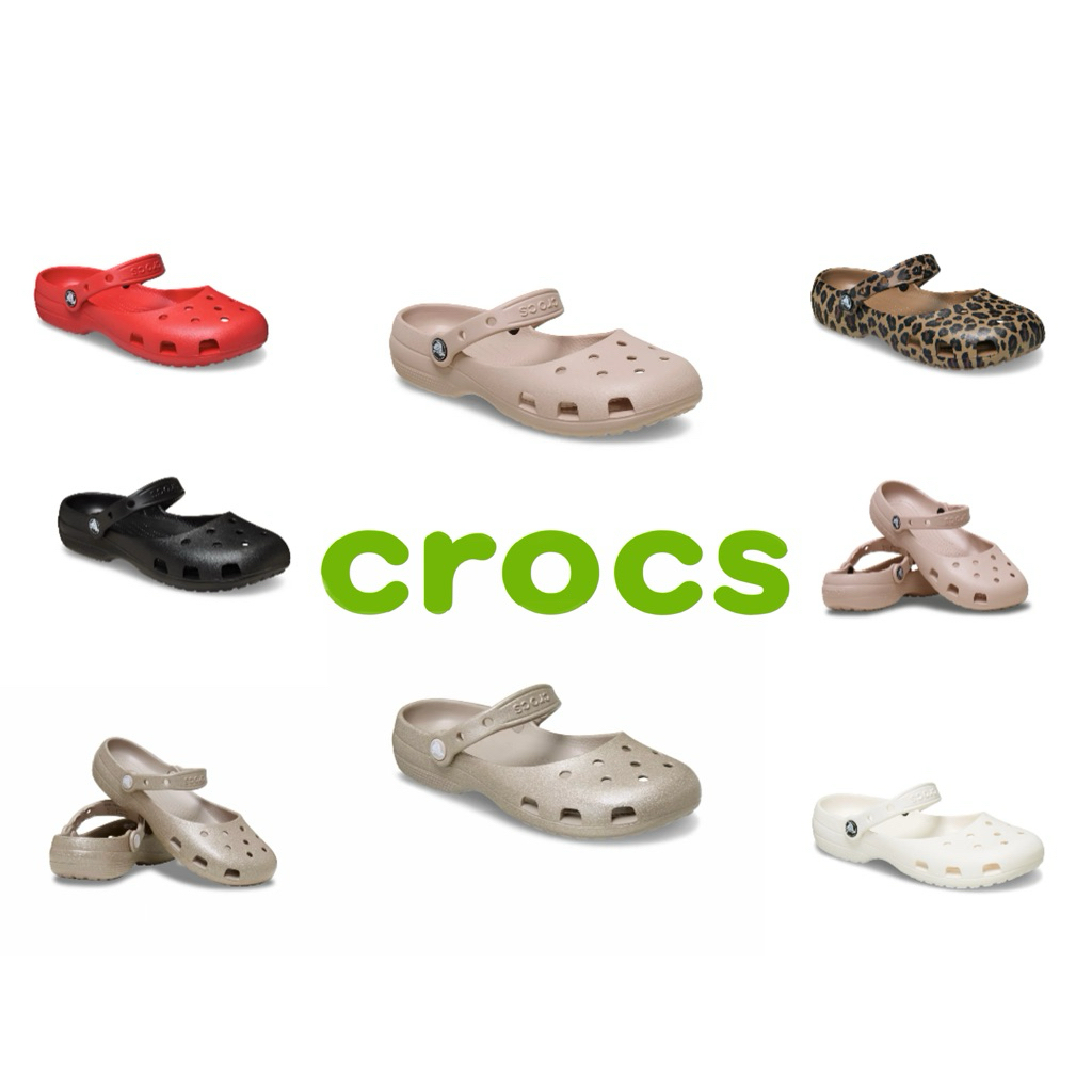🩰 พร้อมส่ง | crocs ballet [ของแท้100%] แถม jibbitz ทุกคู่📌สอบถามก่อนสั่งซื้อไม่รับเปลี่ยนหรือคืน