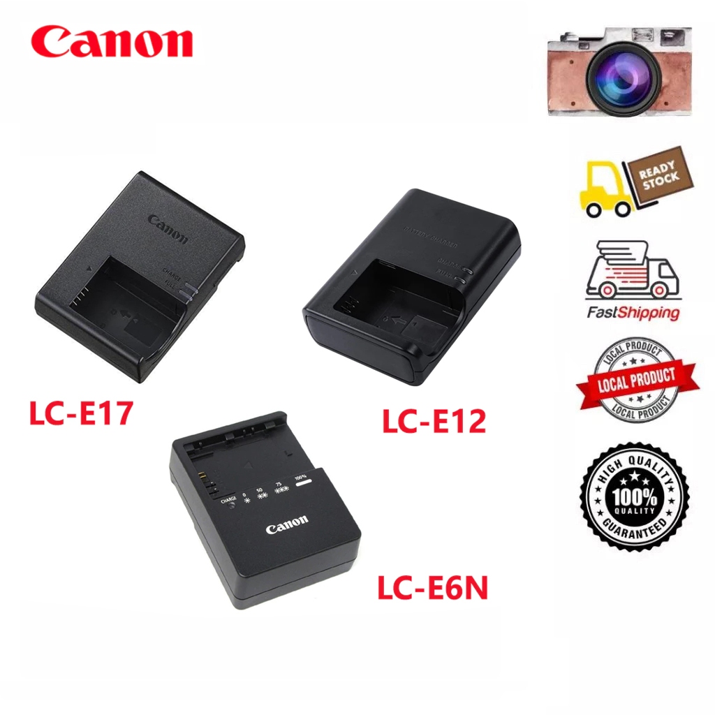 Canon Charger LC-E6/LC-E17/LC-E12 /LC-E10แท่นชาร์จ แคนนอน แท้ สำหรับแบต LP-E6N/LP-E6/LP-E17/LP-E12
