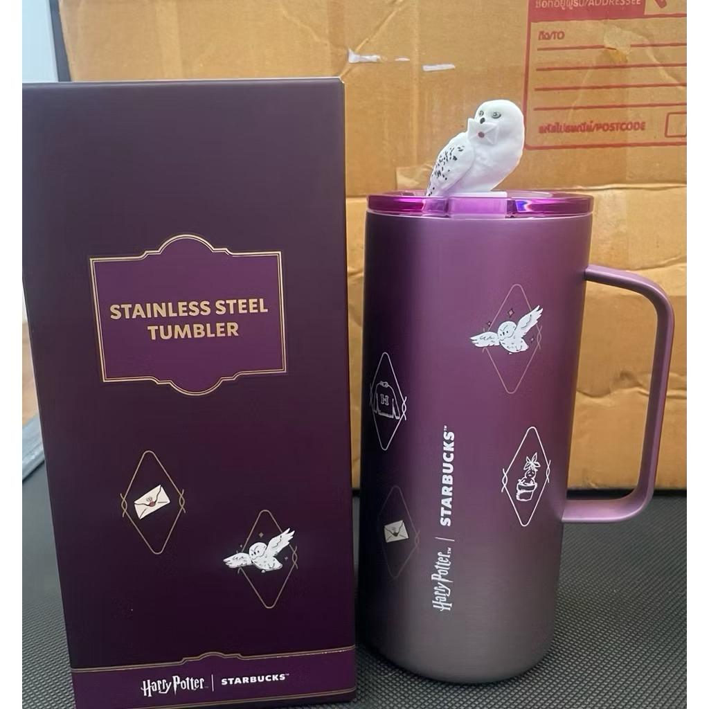 แก้วstarbuck harry potter Harry Potter | Starbucks – Purple 17oz Stainless Steelช็อปไทย พร้อมส่ง มีถุงผ้า 🇹🇭