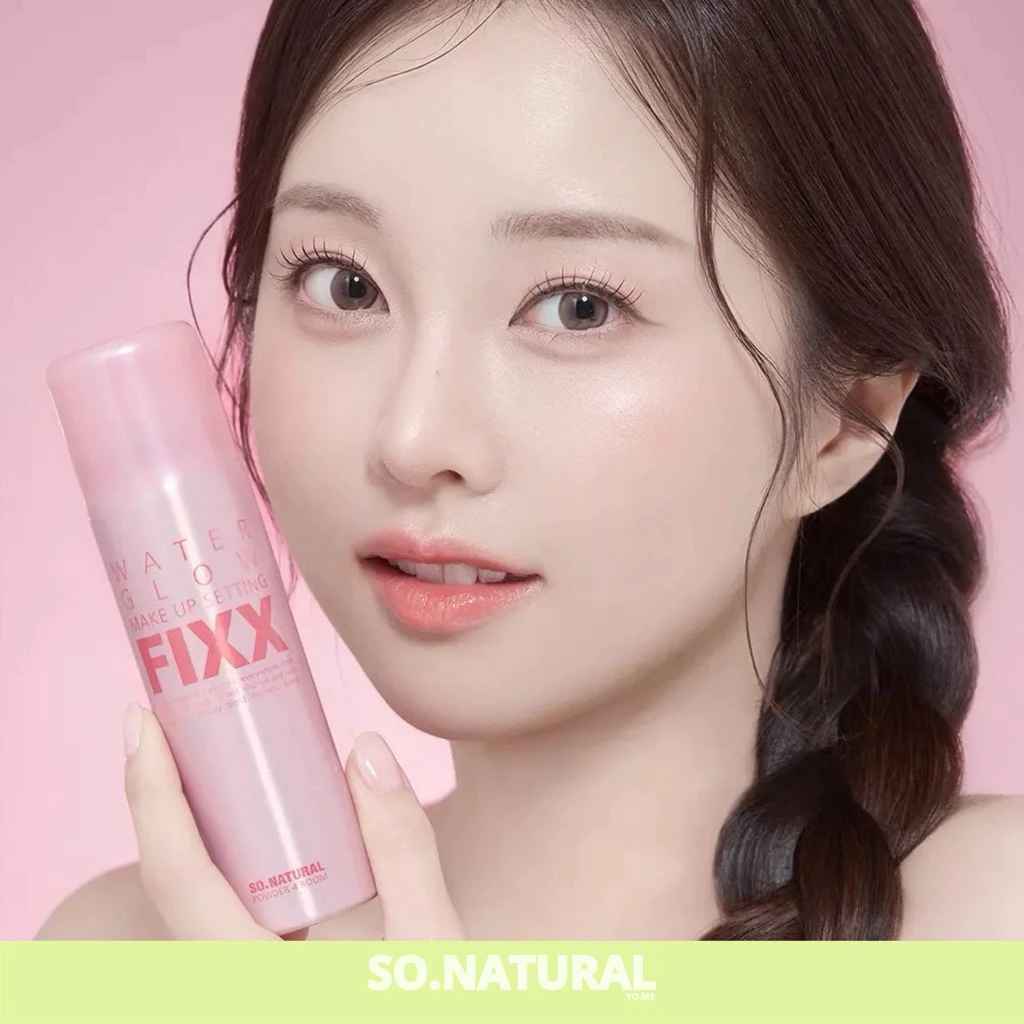 ˘พร้อมส่ง˘ So.natural - Water Glow Make Up Setting Fixx 75ml