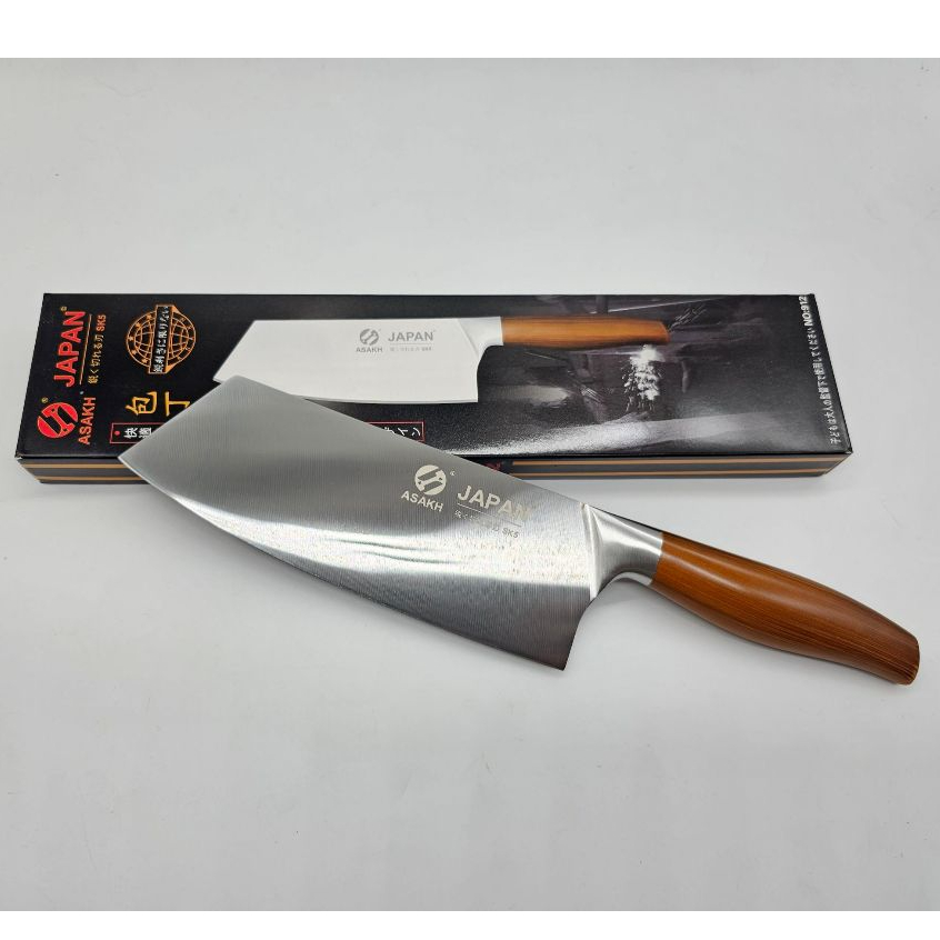 มีดทำครัว มีดเชฟ ASAKH (912, 913) Sakura Pro Chef Knife SK5 – มีดครัวญี่ปุ่น ด้ามลายไม้ คมลื่น ใช้งานมืออาชีพ
