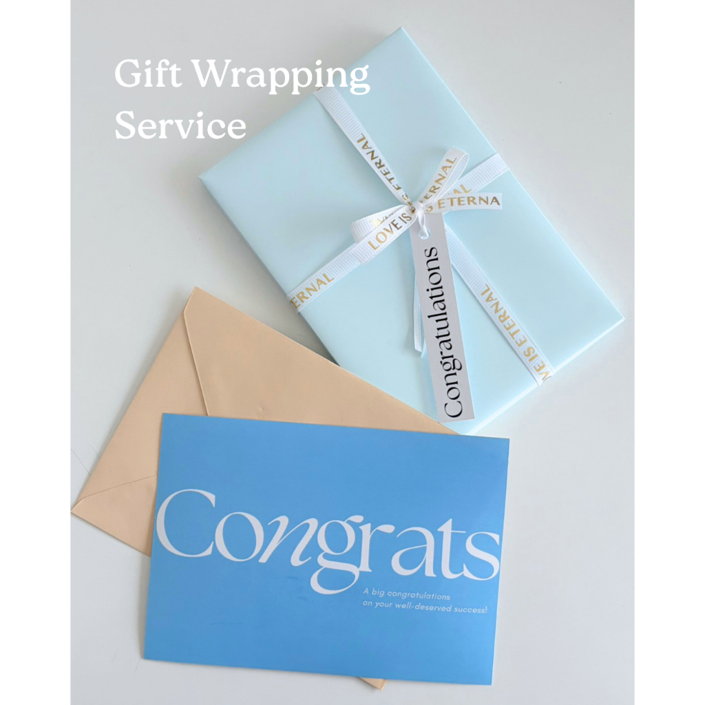 Gift Wrapping Service : บริการห่อของขวัญสำหรับหนังสือ ไม่มีกล่อง 🎀