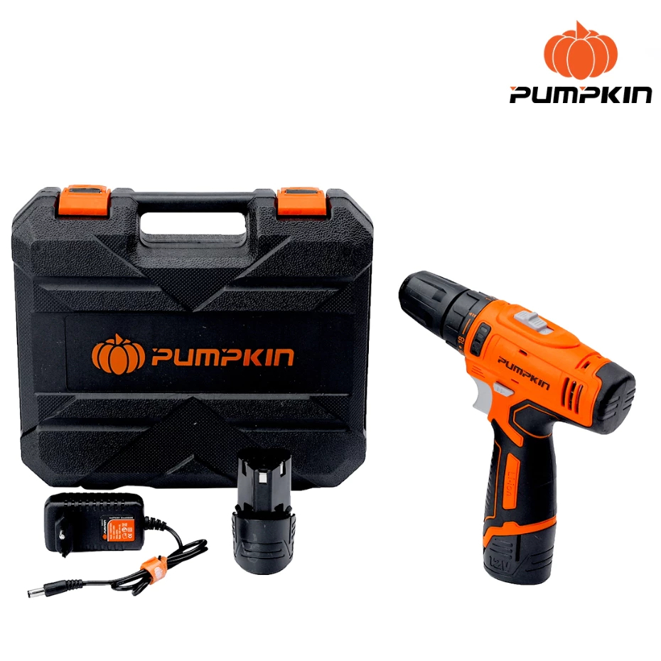 Pumpkin สว่านไร้สาย 12V รุ่น J-12D1502 50214-1582 สว่าน สว่านแบตไร้สาย