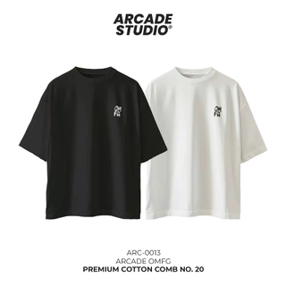 [พรี 4 วัน] ARCADE เสื้อ OMFG (ARC-0013) / เสื้อ Oversize เนื้อผ้า 100% Cotton Comb 190 GSM