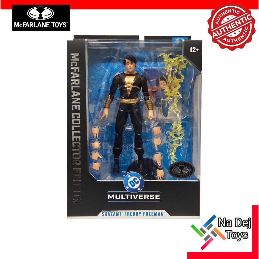 Shazam (Freddy Freeman) Platinum DC Multiverse McFarlane Toys 7" Figure ชาแซม (เฟรดดี้ ฟรีแมน) ดีซีม