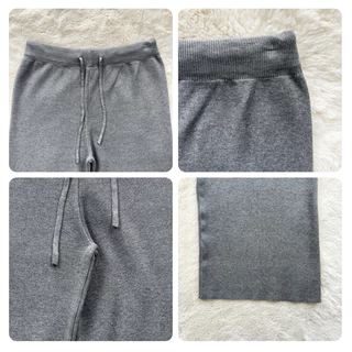 (T952)กางเกงไหมพรมเนื้อนุ่มนิ่มไม่บางไม่หนักใส่สบาย งานป้าย Nuchyanee