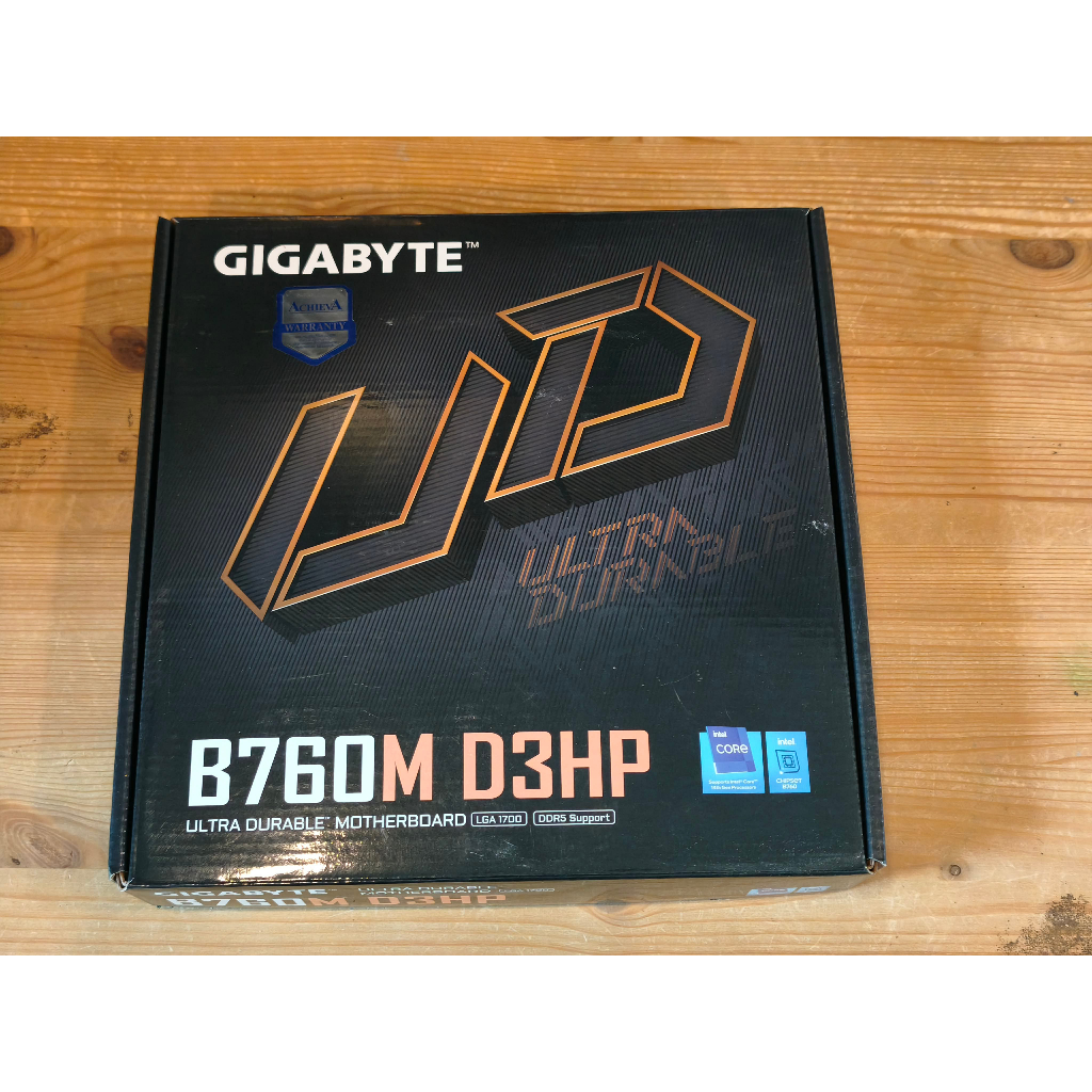 MAINBOARD (เมนบอร์ด) GIGABYTE B760M D3HP (INTEL SOCKET 1700 DDR5 MICRO-ATX) มือสอง ครบกล่อง ใช้งานปก