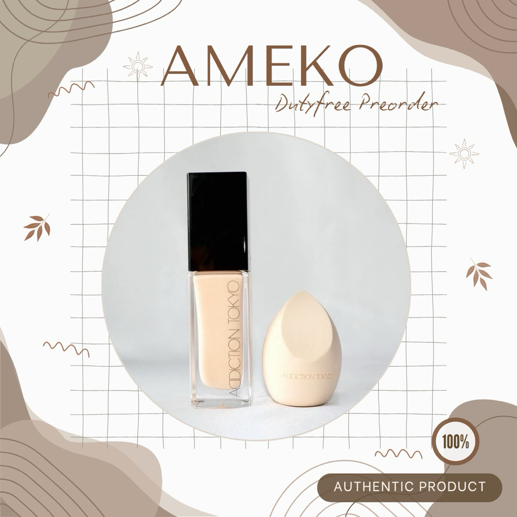 ADDICTION TOKYO 🇯🇵: รองพื้นโกลว THE FOUNDATION LIFT GLOW 30ml