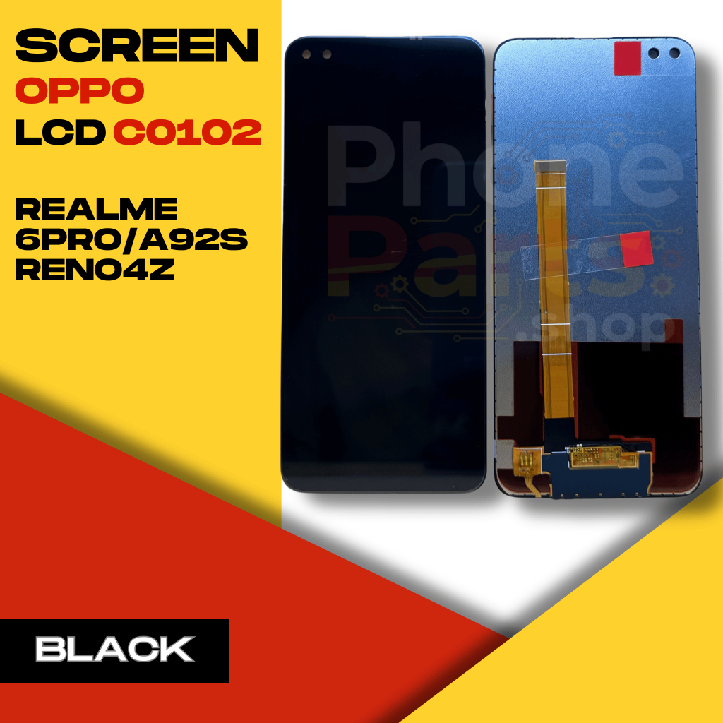 หน้าจอ LCD OPPO realme 6Pro/A92s/Reno4z (BLACK)
