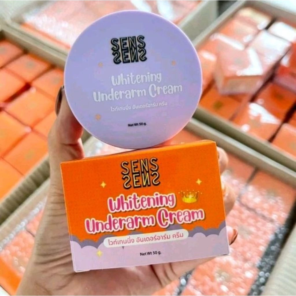 ครีมรักแร้เซริเซ่ SENS ไวท์เทนนิ่ง อันเดอร์อาร์ม ครีม 50g ครีมบำรุงผิว (พร้อมส่ง)