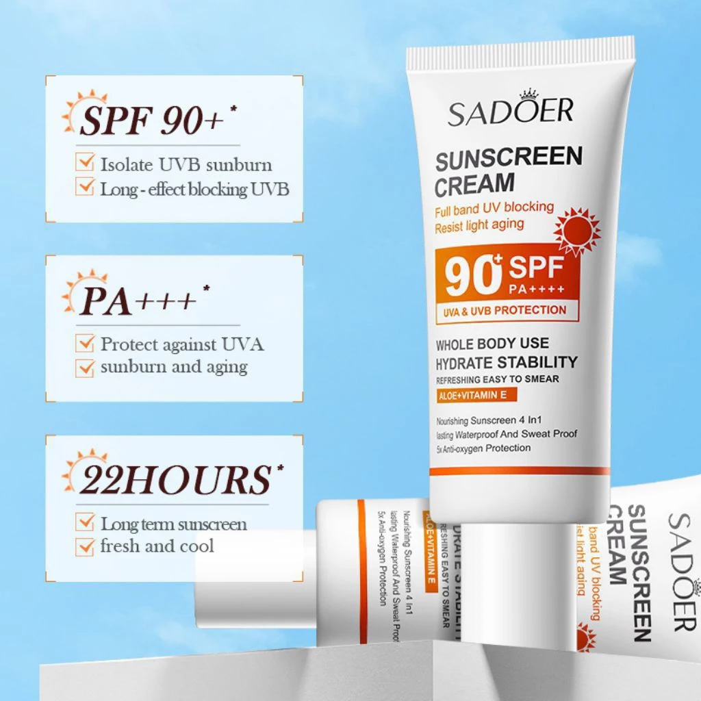ครีมกันแดด SADOER SPF90+ PA+++ 50g thumbnail 6