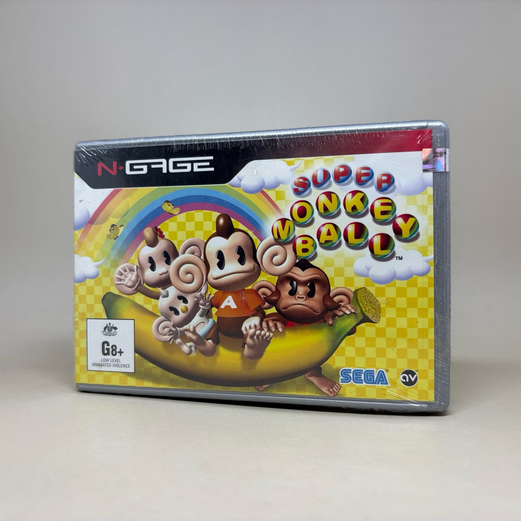 [Rare](New)(มือ1) Super Monkey Ball (NG) | NOKIA N-GAGE Original Card Game EUR | English | ของใหม่