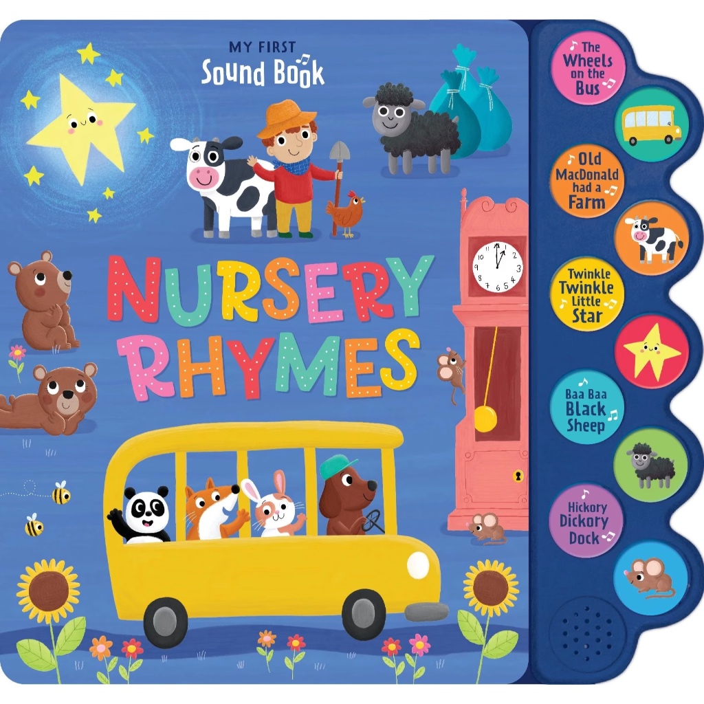 The Tiny Tales | Nursery Rhymes My First Sound Book | หนังสือเด็กมีเสียง เพลงเด็ก | Sound Book Toddl
