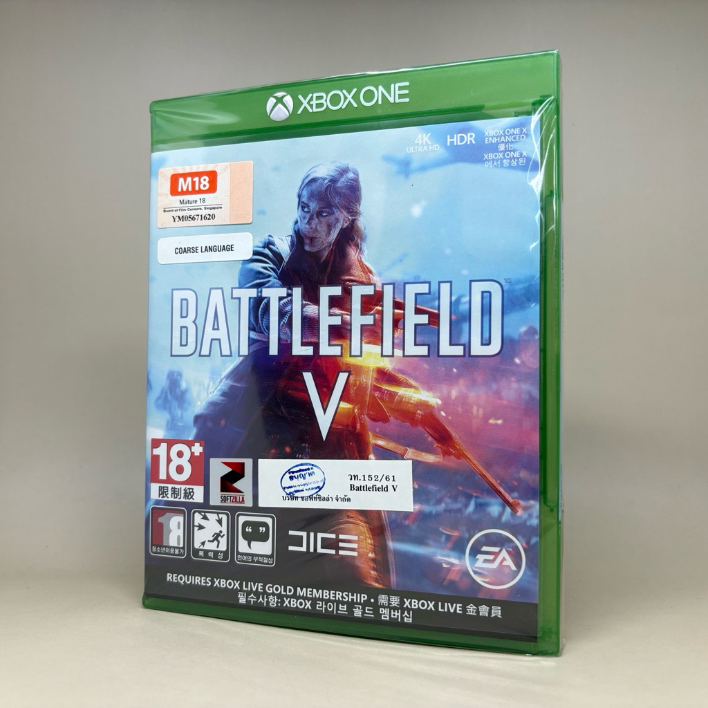 (New)(มือ1) Battlefield V (XBO) | XBOX ONE Original Games | NTSC-Asia Korea | English | สินค้าแท้ ขอ