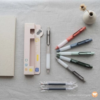 ปากกาเจล Oniso รุ่น 9133B พร้อมไส้เปลี่ยน 2 ไส้ หมึกน้ำเงิน 0.5 มม.(บรรจุในกล่อง) หมึกแห้งไว โอนิโซะ