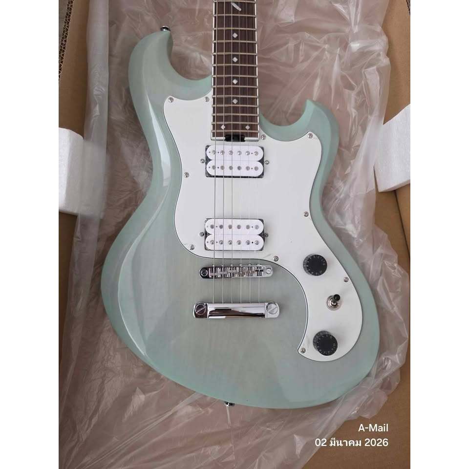 [พร้อมส่ง] ESP BanG Dream! ULTRATONE Anon See Thru Surf Green Electric Guitar Beginner Set Yamaha Am