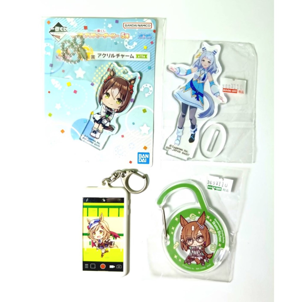 Uma musume พวงกุญแจ อะคริลิค แผ่นรองแก้วอะคริลิค งาน ichiban kuji ราคา ถูกที่สุด ดีลบีเคเค แกลเลอรีภาพที่ 3