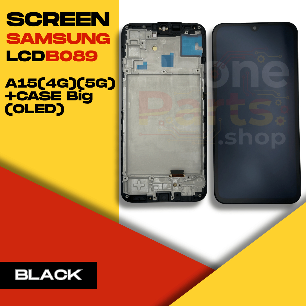 หน้าจอ LCD Samsung A15(4G)(5G)+CASE (OLED)(BLACK)