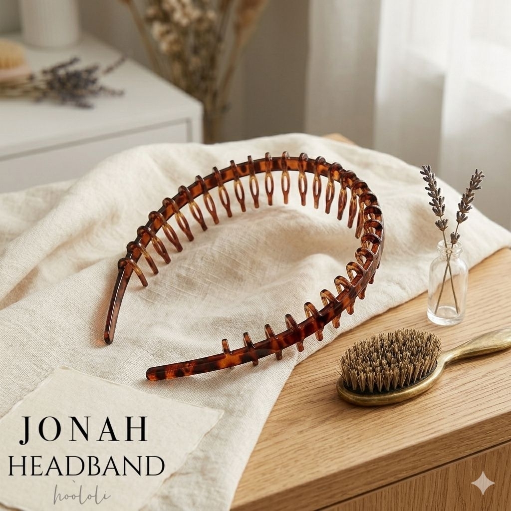 🇰🇷Ho'ololi ล็อคผมแน่น ผมหนาเอาอยู่ ไม่เจ็บ HEADBAND : JONAH Headband