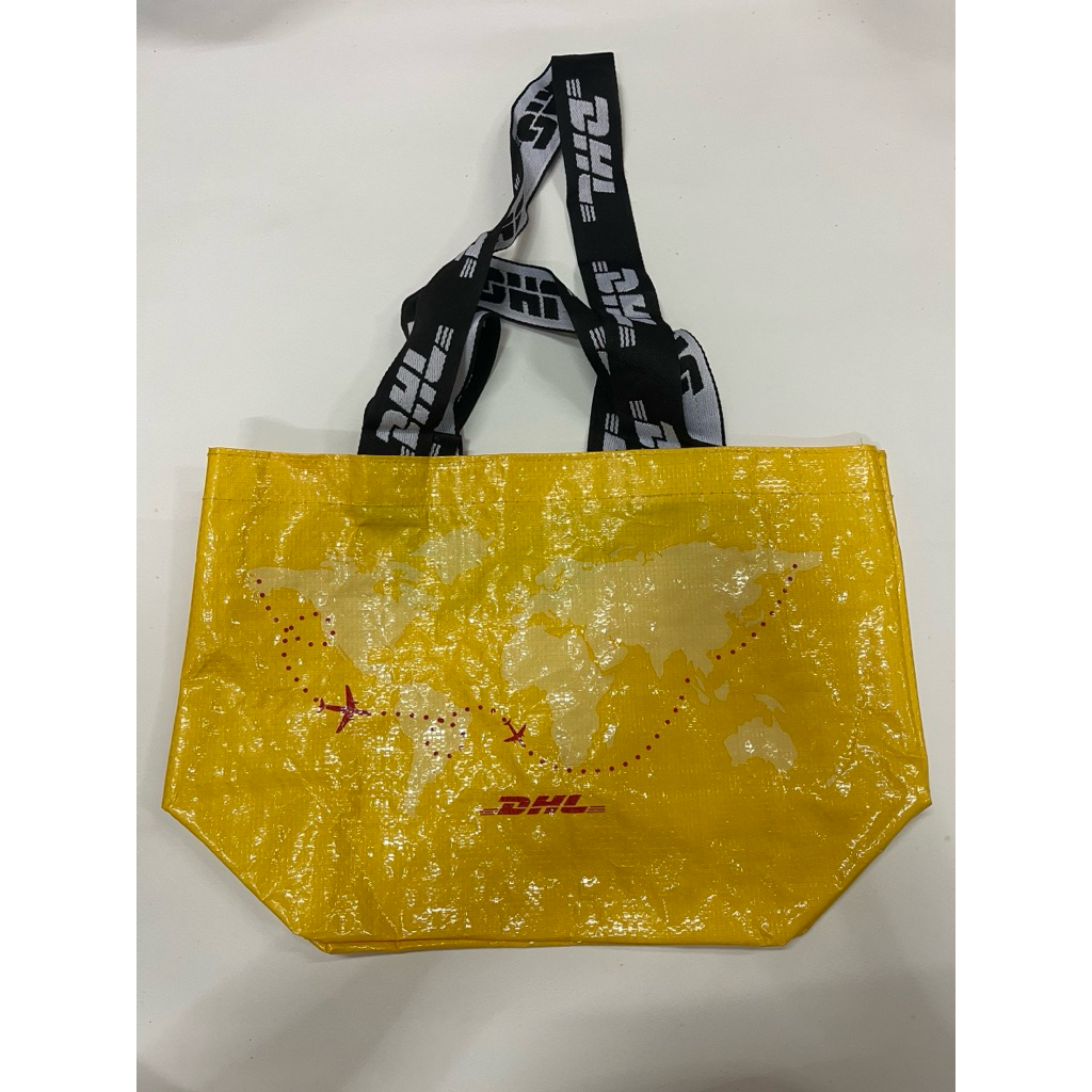 กระเป๋า DHL 35*24 เฉพาะกระเป๋า มีสองหูมือ สายสั้นคล้องมือ สายยาวสะพายไหล่