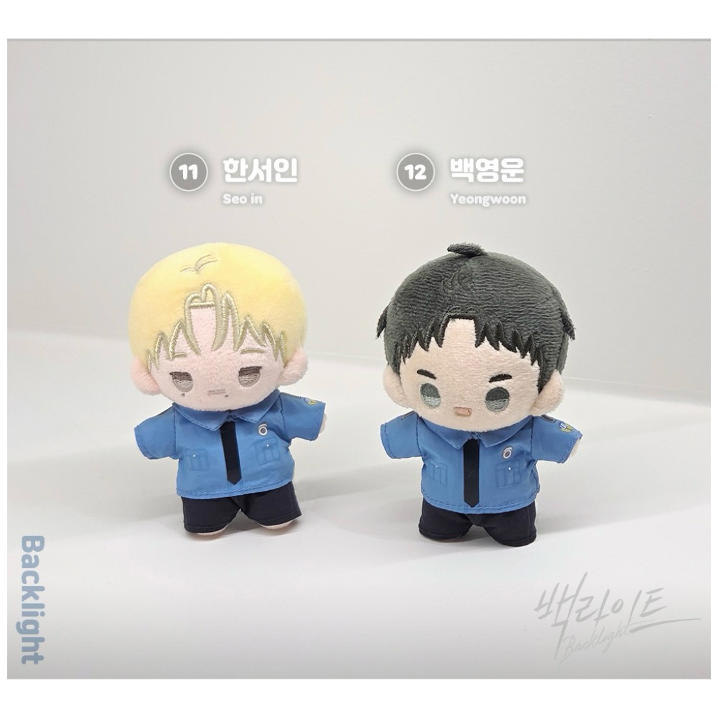 [พร้อมส่ง] ตุ๊กตา Team Lezhin  ลิขสิทธิ์แท้ Backlight