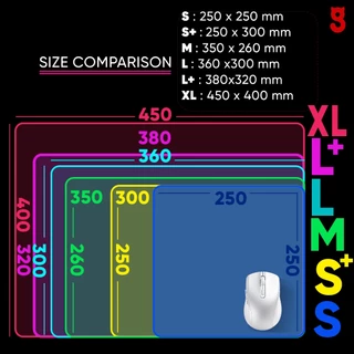 (พร้อมส่งจากไทย) แผ่นรองเมาส์กระจก premium glass mouse pad speed pro jagor แผ่นรองเม้าส์