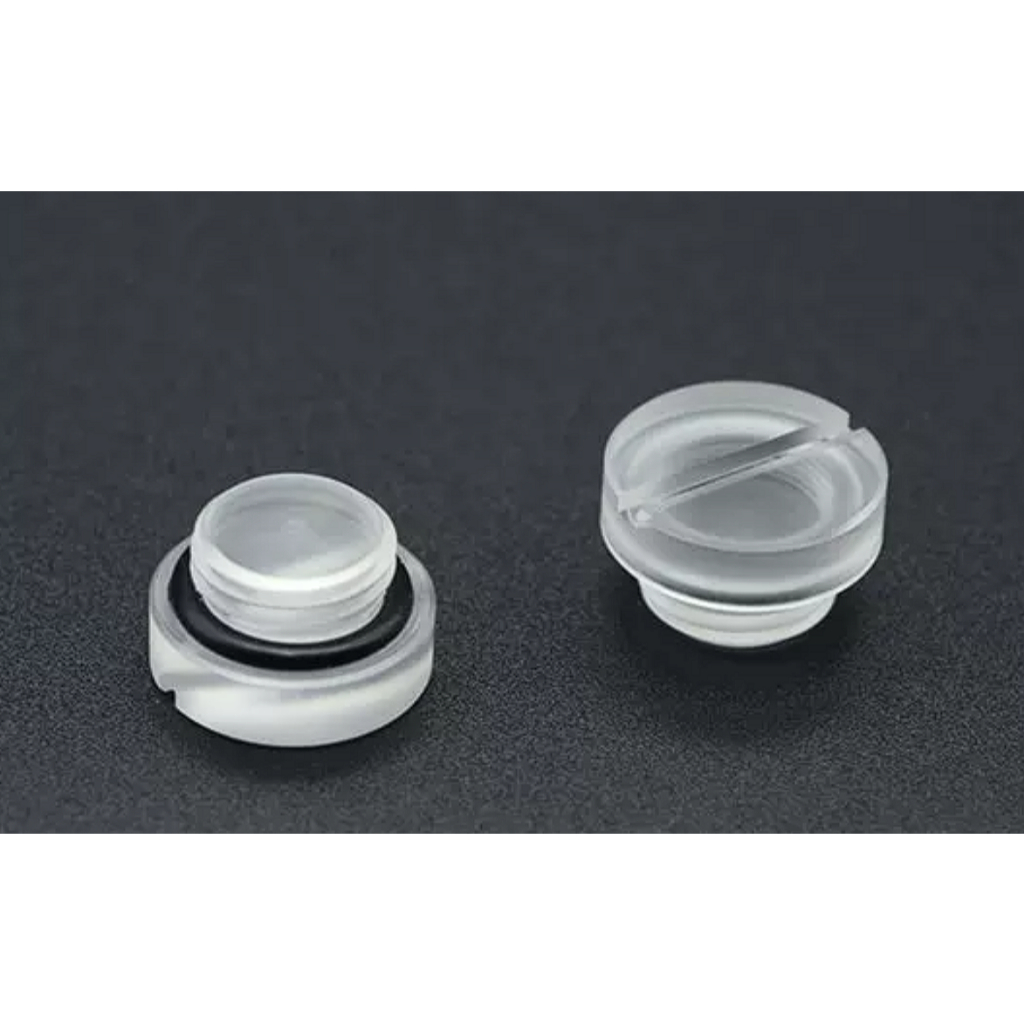 ฝาปิด Stop Fitting Freezemod แบบใส สำหรับระบบชุดน้ำเปิด