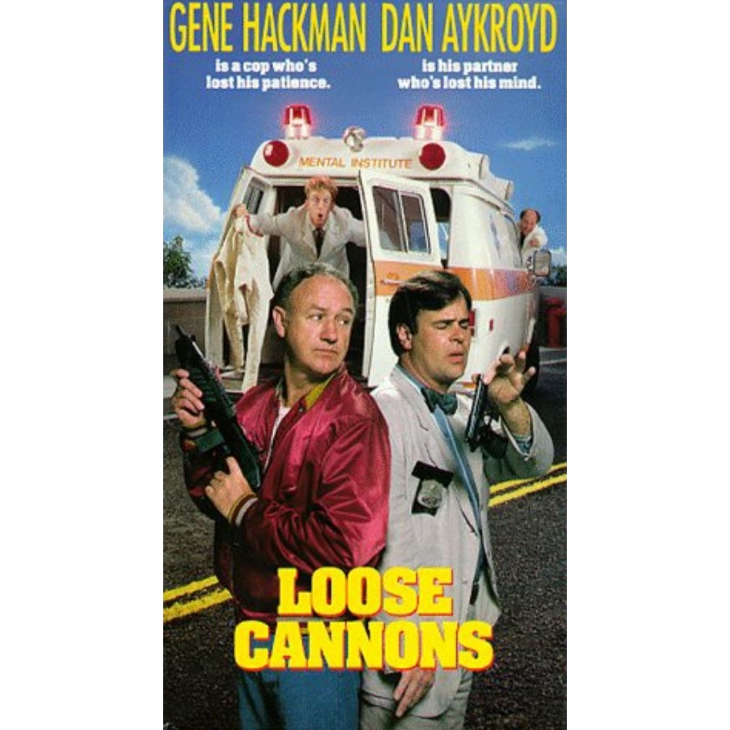 ของสะสมสำหรับเครื่องBlu-ray+DVD ปก+สกรีนแผ่น Loose Cannons (1990) ตำรวจกวนโอ๊ย