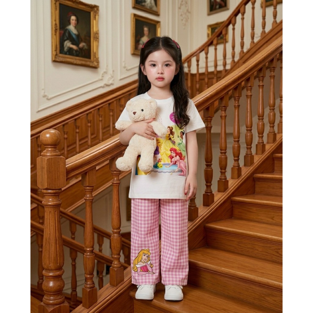 พร้อมส่ง ม82-ม85 7896 สก๊อตเจ้าหญิง