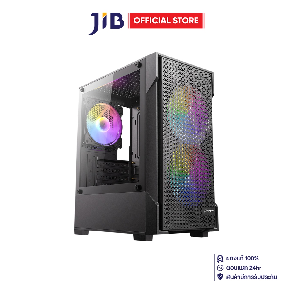 CASE (เคส) ANTEC VX100M ARGB - MICRO-ATX BLACK