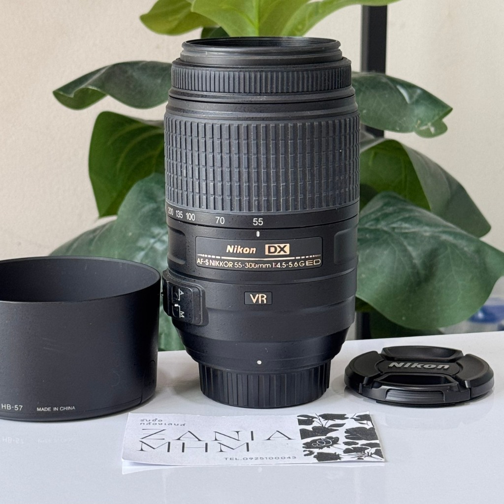 เลนส์ Nikon 55-300mm นิคอน มือสอง