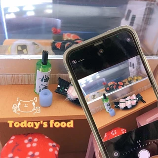 Lepton DIY Doll house โมเดลบ้านตุ๊กตาญี่ปุ่น ร้านซูชิ 1/24