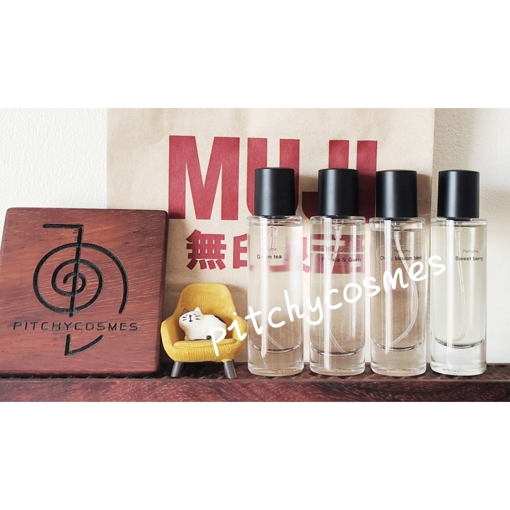 Mu ji - floral mix, Green tea- body perfume [ 2ml]