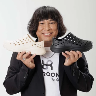 รองเท้าสลิปออน Y-Roon(วัยรุ่น) ทำจาก EVA สูตรพิเศษ กันน้ำดีเยี่ยม ระบายอากาศได้ดี ป้องกันการลื่น รุ่น Strike
