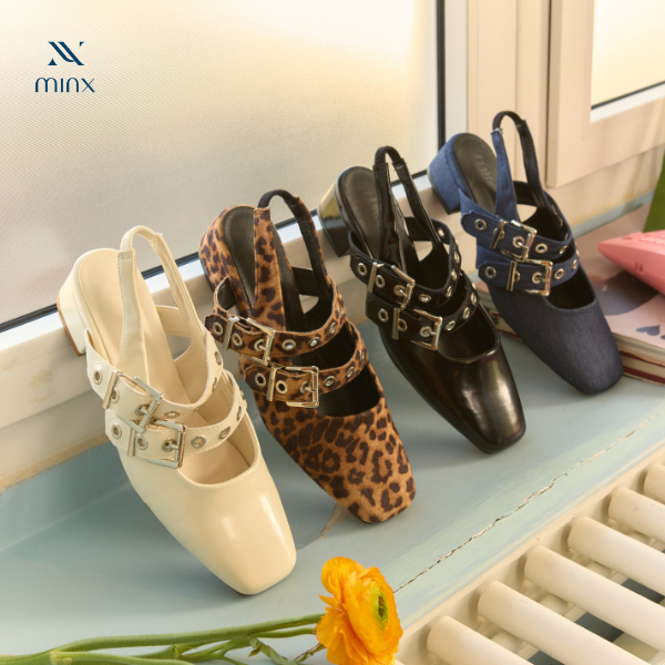 Minx รุ่น Sofia รองเท้าส้นสูง หัวตัด minxshoes